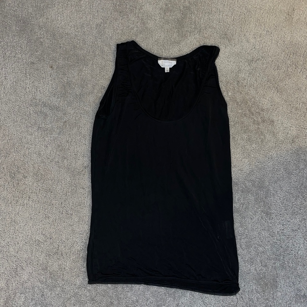 MaxMara black tank top